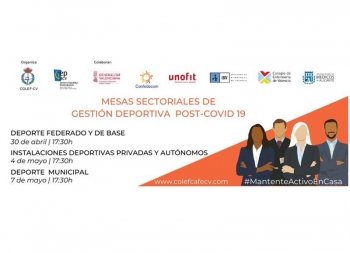 MESAS SECTORIALES DE GESTI&Oacute;N DEPORTIVA POST-COVID 19
